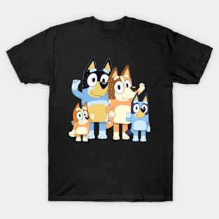 Bluey Kids Design 4 T-Shirt